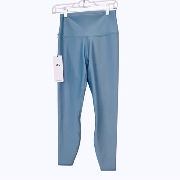 ALO Yoga 7/8 High-Waist Airlift Legging in Celestial Blue Size M (NWT) - Picture 4 of 13